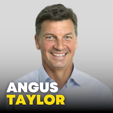 Australia’s Shadow Treasurer, Angus Taylor