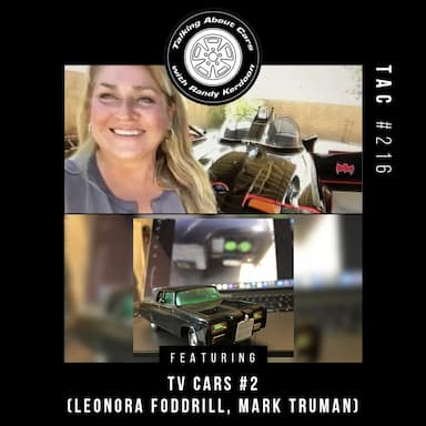 Talking About Cars 216 - TV Cars #2 (Leonora Foddrill & Mark Truman)